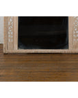 19th Century Antique Mirror with Carved Wooden Frame-5. Asian & Chinese Furniture, Art, Antiques, Vintage Home Décor for sale at FEA Home