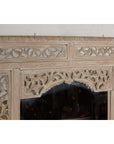 19th Century Antique Mirror with Carved Wooden Frame-9. Asian & Chinese Furniture, Art, Antiques, Vintage Home Décor for sale at FEA Home