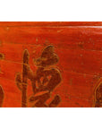 Qing Dynasty Period Red Lacquer Carved Shop Sign with Calligraphy-10. Asian & Chinese Furniture, Art, Antiques, Vintage Home Décor for sale at FEA Home