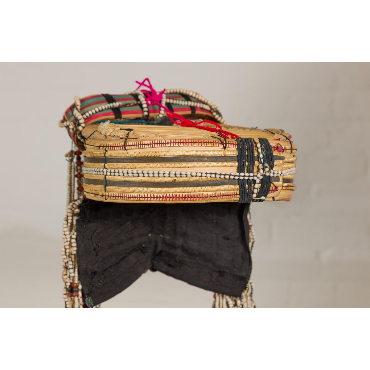 Traditional Asian Tribal Ulo Akha Headdress-2. Asian & Chinese Furniture, Art, Antiques, Vintage Home Décor for sale at FEA Home