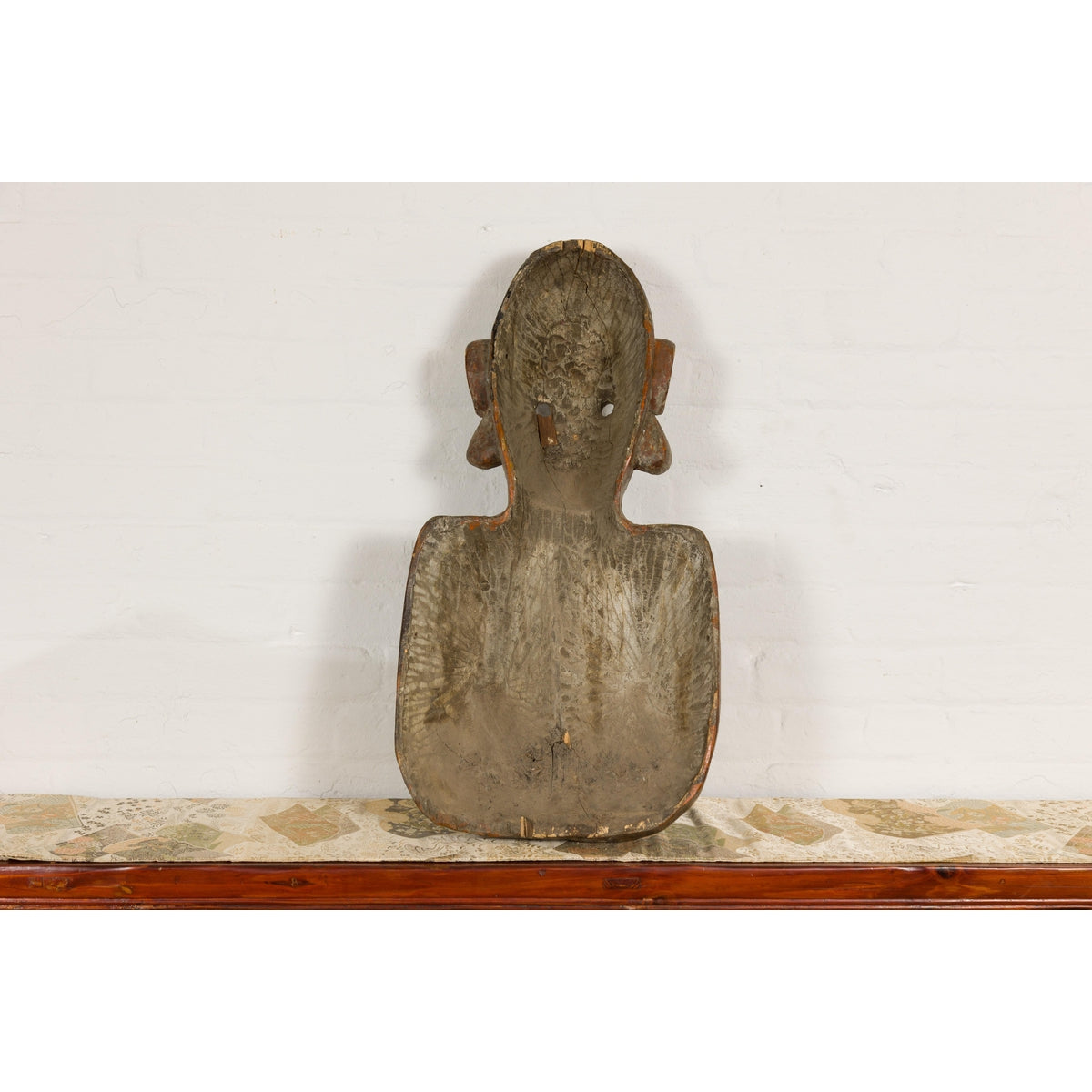 19th Century Ceremonial Wooden Bust Mask-12. Asian & Chinese Furniture, Art, Antiques, Vintage Home Décor for sale at FEA Home