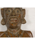 19th Century Ceremonial Wooden Bust Mask-6. Asian & Chinese Furniture, Art, Antiques, Vintage Home Décor for sale at FEA Home