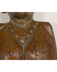 19th Century Ceremonial Wooden Bust Mask-7. Asian & Chinese Furniture, Art, Antiques, Vintage Home Décor for sale at FEA Home
