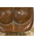 19th Century Ceremonial Wooden Bust Mask-9. Asian & Chinese Furniture, Art, Antiques, Vintage Home Décor for sale at FEA Home