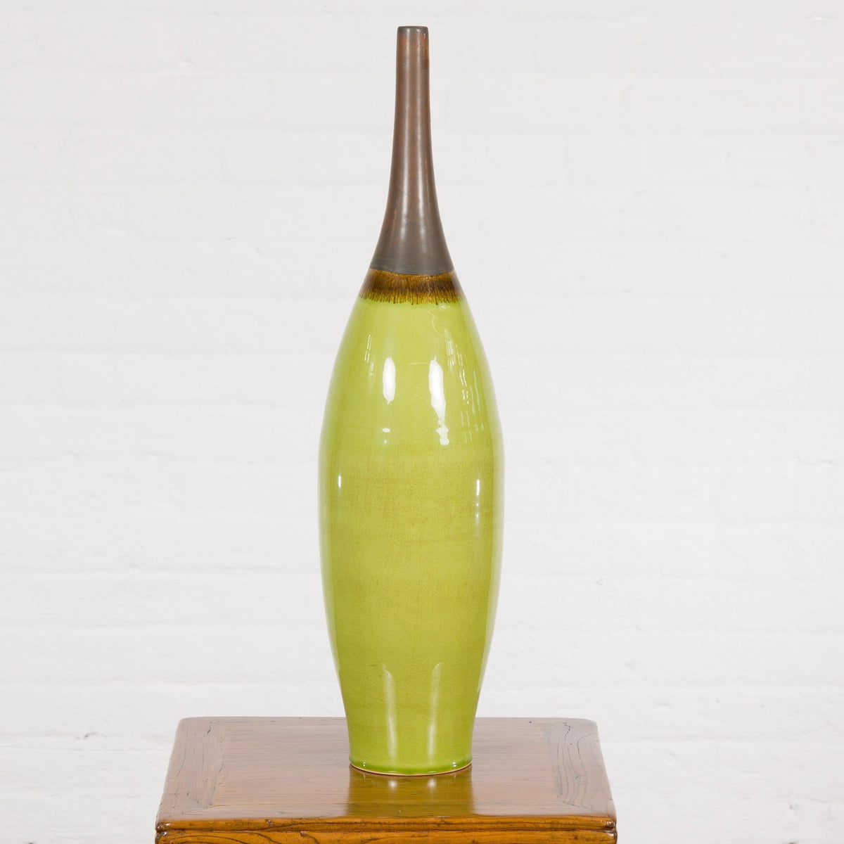 Vintage Handmade Ceramic Vase-11. Asian & Chinese Furniture, Art, Antiques, Vintage Home Décor for sale at FEA Home