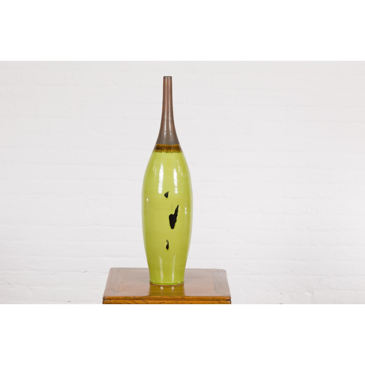 Vintage Handmade Ceramic Vase-12. Asian & Chinese Furniture, Art, Antiques, Vintage Home Décor for sale at FEA Home