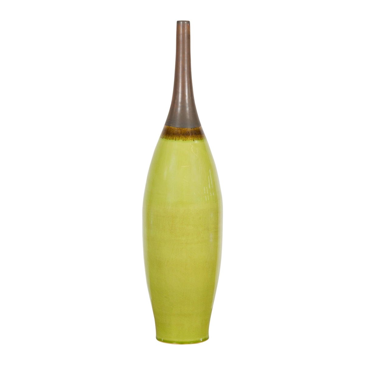 Vintage Handmade Ceramic Vase-16. Asian & Chinese Furniture, Art, Antiques, Vintage Home Décor for sale at FEA Home