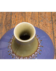 Contemporary Purple and Green Ceramic Vase-13. Asian & Chinese Furniture, Art, Antiques, Vintage Home Décor for sale at FEA Home