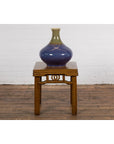 Contemporary Purple and Green Ceramic Vase-3. Asian & Chinese Furniture, Art, Antiques, Vintage Home Décor for sale at FEA Home