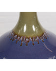 Contemporary Purple and Green Ceramic Vase-8. Asian & Chinese Furniture, Art, Antiques, Vintage Home Décor for sale at FEA Home