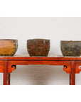 Wooden Rice Measure Baskets with Handles and Metal Accents, Sold Each-2. Asian & Chinese Furniture, Art, Antiques, Vintage Home Décor for sale at FEA Home