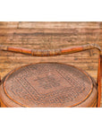 Two-Tiered Bamboo and Rattan Lidded Food Basket with Large Handle-7. Asian & Chinese Furniture, Art, Antiques, Vintage Home Décor for sale at FEA Home