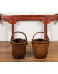 Chinese Antique Grain Baskets, Sold Each-11. Asian & Chinese Furniture, Art, Antiques, Vintage Home Décor for sale at FEA Home
