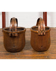 Chinese Antique Grain Baskets, Sold Each-12. Asian & Chinese Furniture, Art, Antiques, Vintage Home Décor for sale at FEA Home