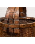 Chinese Antique Grain Baskets, Sold Each-14. Asian & Chinese Furniture, Art, Antiques, Vintage Home Décor for sale at FEA Home