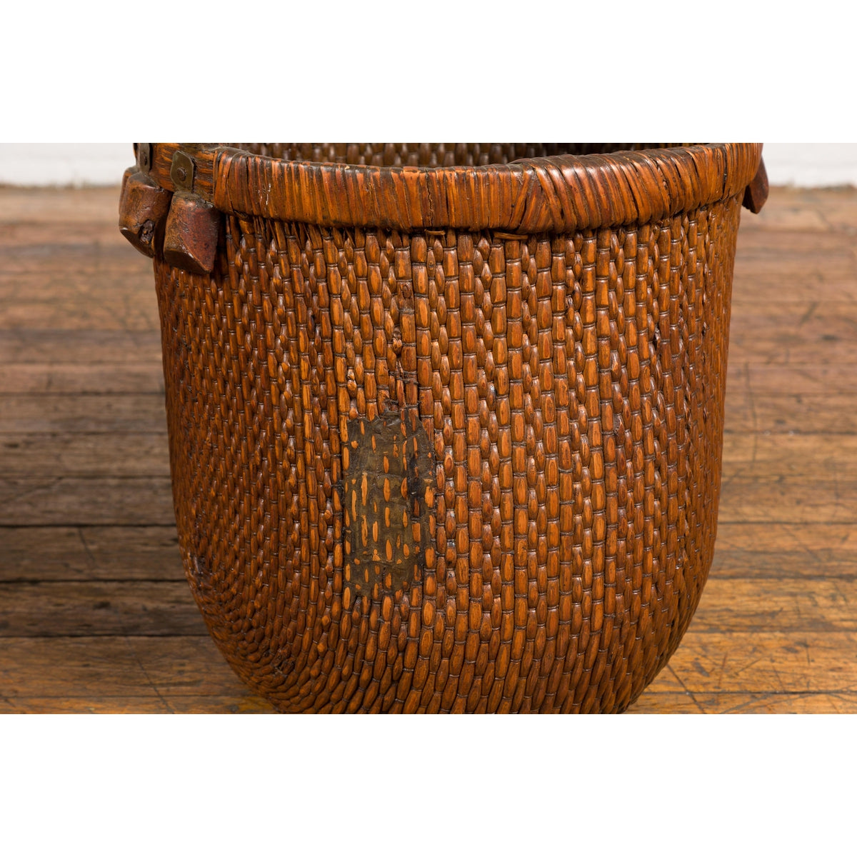 Chinese Antique Grain Baskets, Sold Each-19. Asian & Chinese Furniture, Art, Antiques, Vintage Home Décor for sale at FEA Home