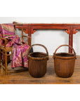 Chinese Antique Grain Baskets, Sold Each-2. Asian & Chinese Furniture, Art, Antiques, Vintage Home Décor for sale at FEA Home