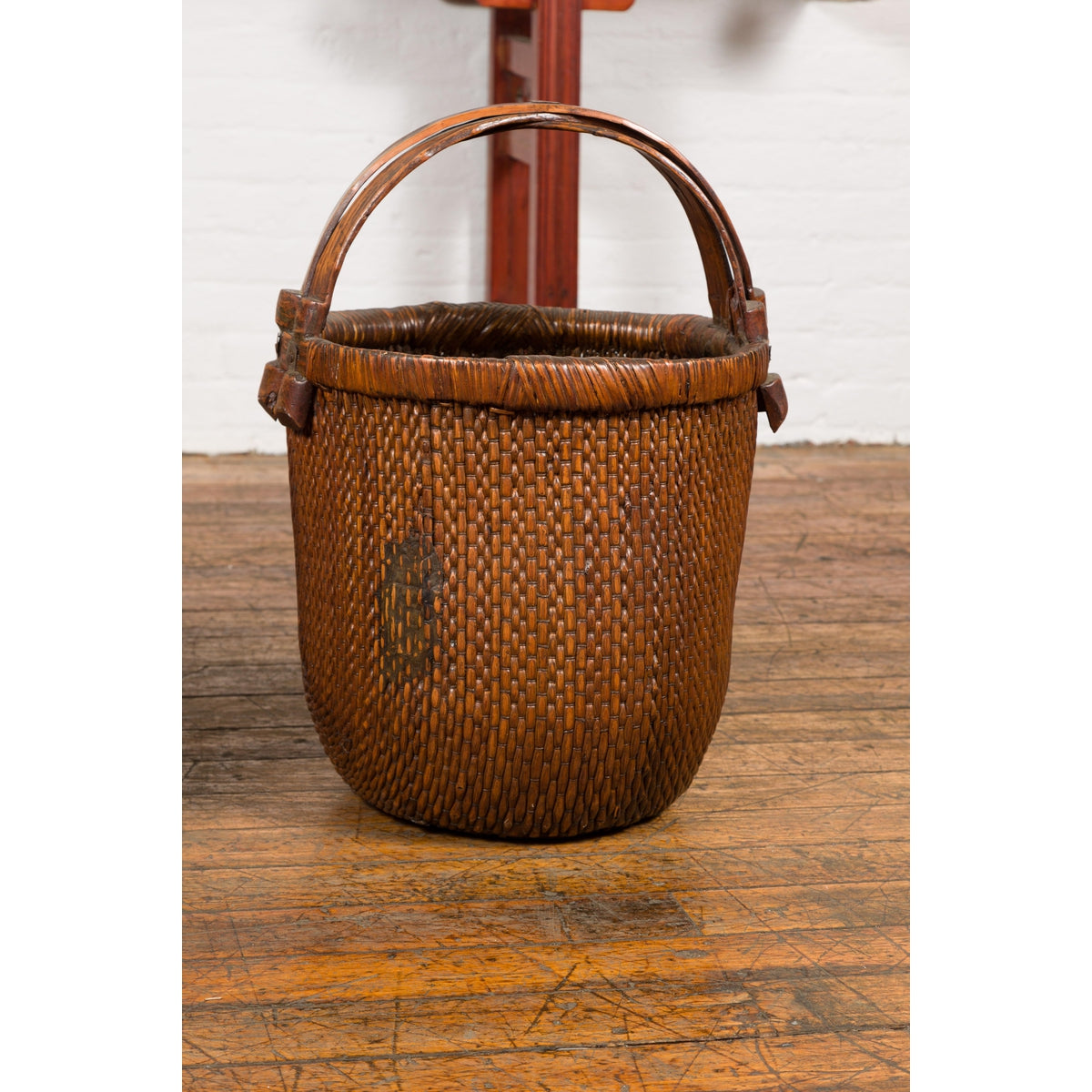Chinese Antique Grain Baskets, Sold Each-6. Asian & Chinese Furniture, Art, Antiques, Vintage Home Décor for sale at FEA Home