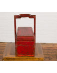 Chinese Antique Lidded Carrying Box-11. Asian & Chinese Furniture, Art, Antiques, Vintage Home Décor for sale at FEA Home