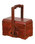 Chinese Antique Lidded Carrying Box-16. Asian & Chinese Furniture, Art, Antiques, Vintage Home Décor for sale at FEA Home
