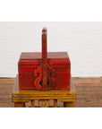 Chinese Antique Lidded Carrying Box-4. Asian & Chinese Furniture, Art, Antiques, Vintage Home Décor for sale at FEA Home