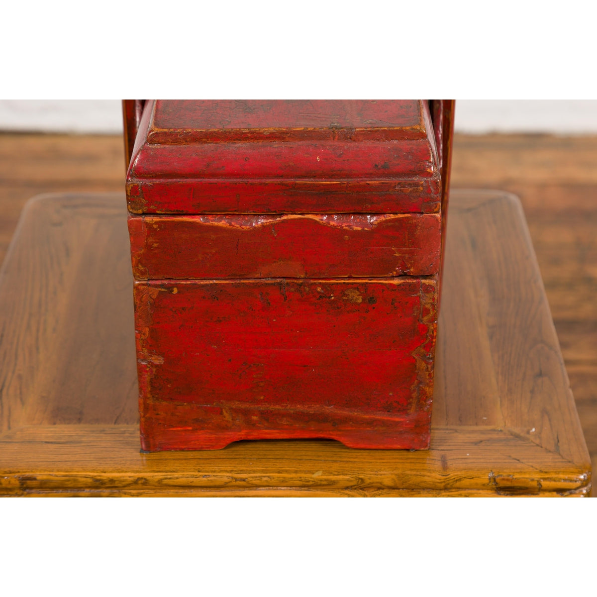Chinese Antique Lidded Carrying Box-9. Asian & Chinese Furniture, Art, Antiques, Vintage Home Décor for sale at FEA Home