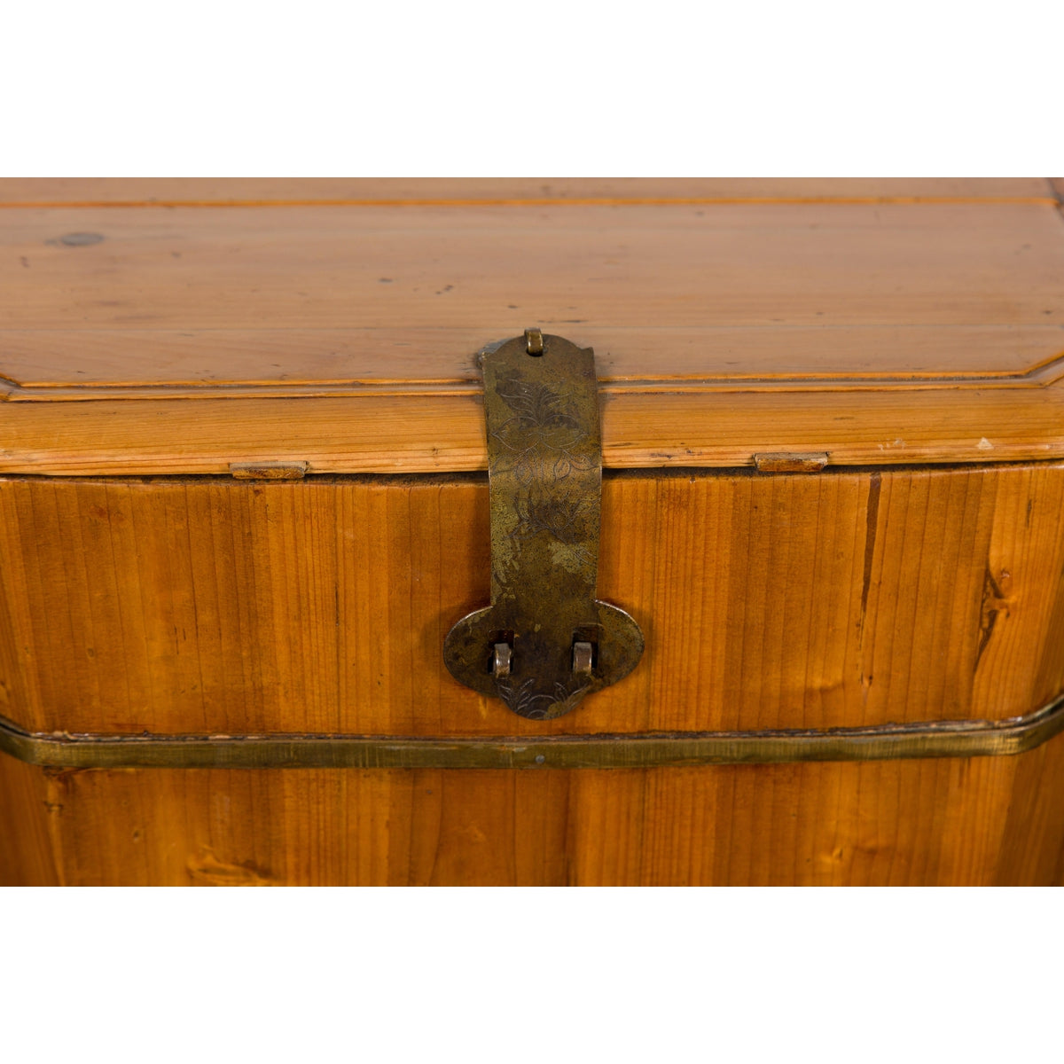 Antique Qing Dynasty Wooden Box with Lid-6. Asian & Chinese Furniture, Art, Antiques, Vintage Home Décor for sale at FEA Home