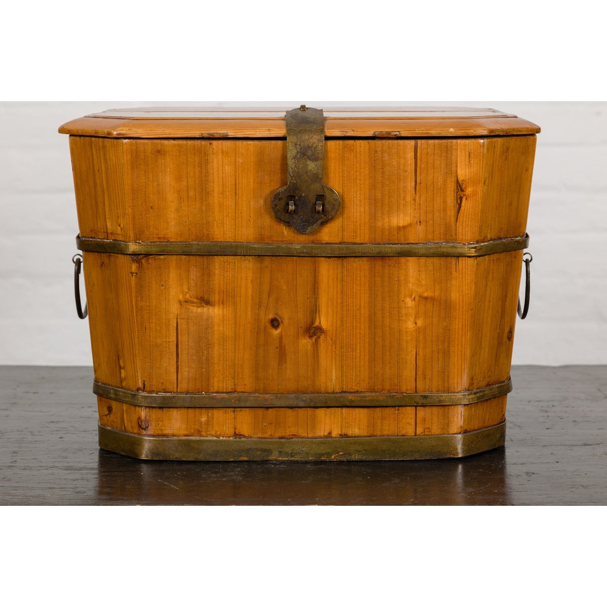 Antique Qing Dynasty Wooden Box with Lid-9. Asian & Chinese Furniture, Art, Antiques, Vintage Home Décor for sale at FEA Home