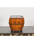 Wooden Box with Brass Lock and Removable Top-15. Asian & Chinese Furniture, Art, Antiques, Vintage Home Décor for sale at FEA Home