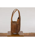 19th Century Tribal Handwoven Rattan Backpack with Inner Pockets-18. Asian & Chinese Furniture, Art, Antiques, Vintage Home Décor for sale at FEA Home