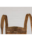 19th Century Tribal Handwoven Rattan Backpack with Inner Pockets-7. Asian & Chinese Furniture, Art, Antiques, Vintage Home Décor for sale at FEA Home