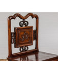 Qing Dynasty Period Rosewood Side Chair with Carved Splat and Grapevine Motif-11. Asian & Chinese Furniture, Art, Antiques, Vintage Home Décor for sale at FEA Home