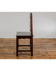 Qing Dynasty Period Rosewood Side Chair with Carved Splat and Grapevine Motif-14. Asian & Chinese Furniture, Art, Antiques, Vintage Home Décor for sale at FEA Home