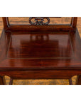 Qing Dynasty Period Rosewood Side Chair with Carved Splat and Grapevine Motif-8. Asian & Chinese Furniture, Art, Antiques, Vintage Home Décor for sale at FEA Home