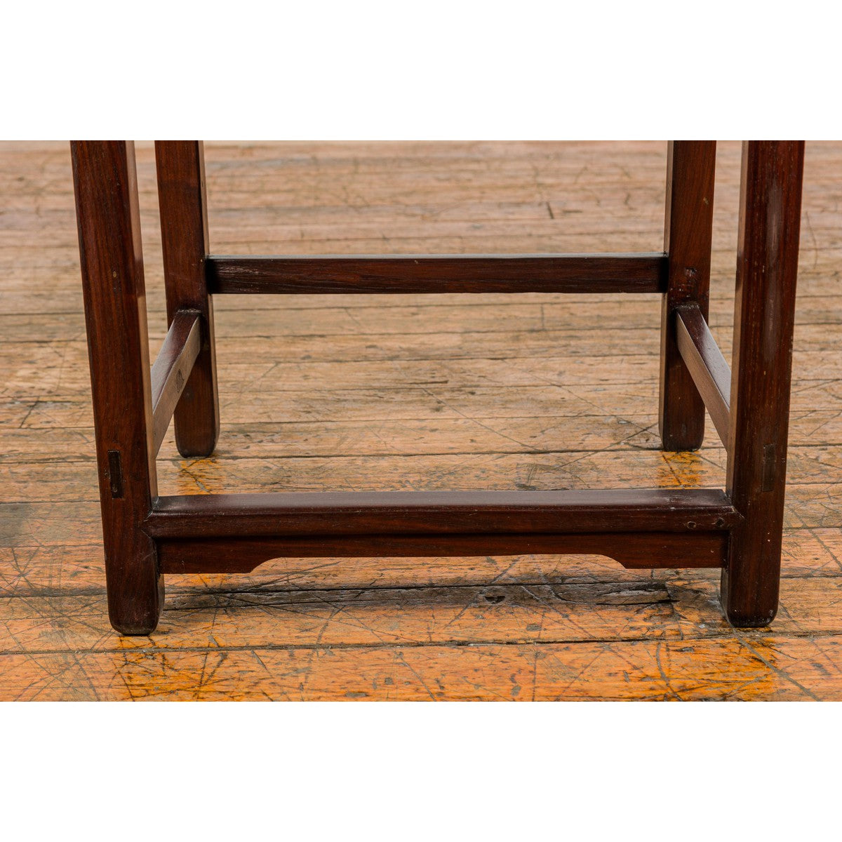 Qing Dynasty Period Rosewood Side Chair with Carved Splat and Grapevine Motif-9. Asian & Chinese Furniture, Art, Antiques, Vintage Home Décor for sale at FEA Home