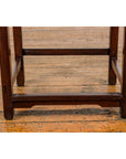 Qing Dynasty Period Rosewood Side Chair with Carved Splat and Grapevine Motif-9. Asian & Chinese Furniture, Art, Antiques, Vintage Home Décor for sale at FEA Home