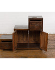Vintage Tansu Staircase Side Cabinet-9. Asian & Chinese Furniture, Art, Antiques, Vintage Home Décor for sale at FEA Home