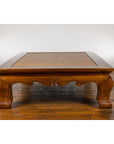 Late Qing Dynasty Opium Mat Coffee Table with Inset Rattan Top-12. Asian & Chinese Furniture, Art, Antiques, Vintage Home Décor for sale at FEA Home