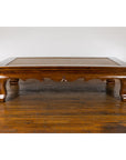 Late Qing Dynasty Opium Mat Coffee Table with Inset Rattan Top-2. Asian & Chinese Furniture, Art, Antiques, Vintage Home Décor for sale at FEA Home