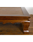 Late Qing Dynasty Opium Mat Coffee Table with Inset Rattan Top-6. Asian & Chinese Furniture, Art, Antiques, Vintage Home Décor for sale at FEA Home