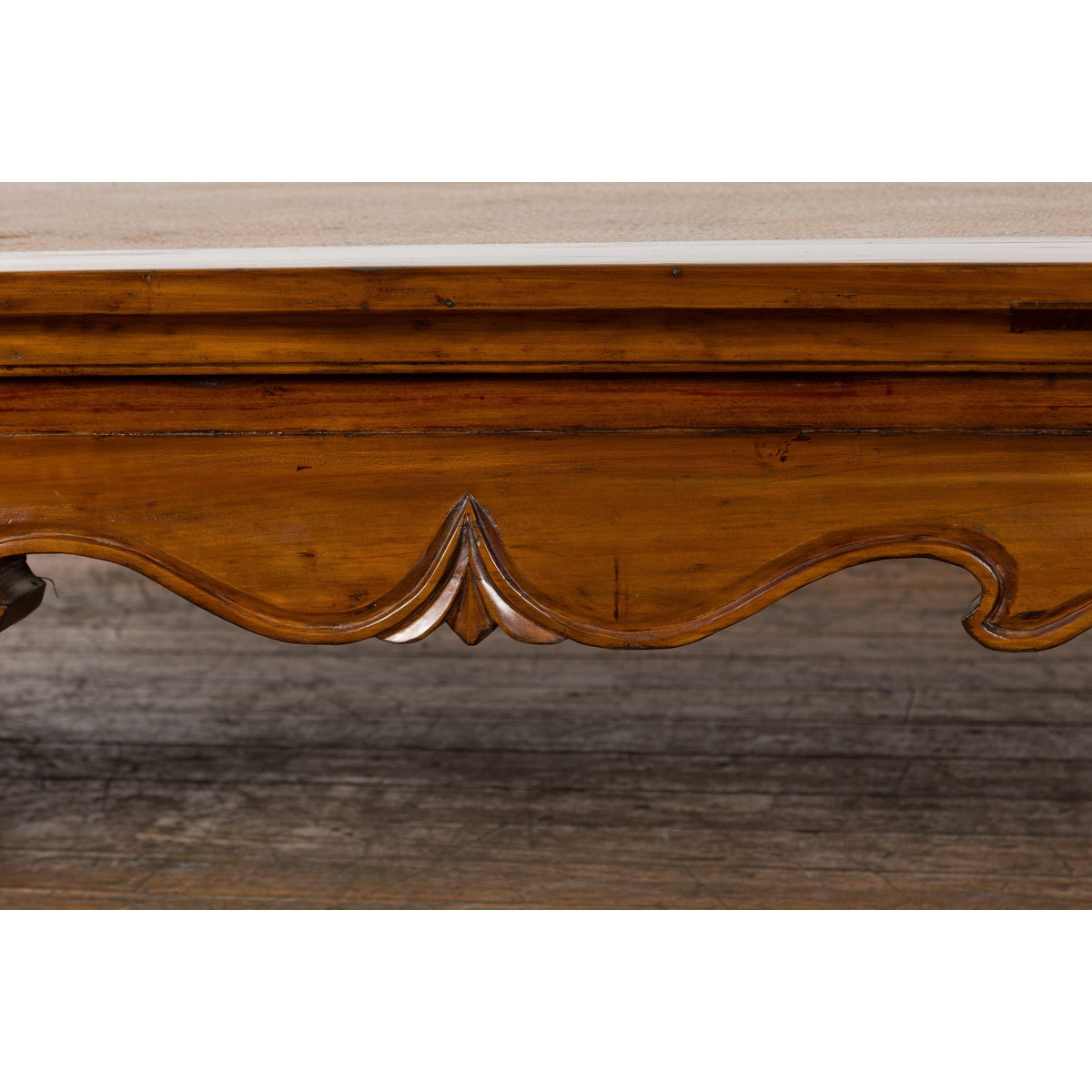 Late Qing Dynasty Opium Mat Coffee Table with Inset Rattan Top-7. Asian & Chinese Furniture, Art, Antiques, Vintage Home Décor for sale at FEA Home