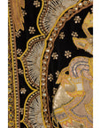 19th Century Kalaga Tapestry with Stones, Sequins and Pink Thread-11. Asian & Chinese Furniture, Art, Antiques, Vintage Home Décor for sale at FEA Home