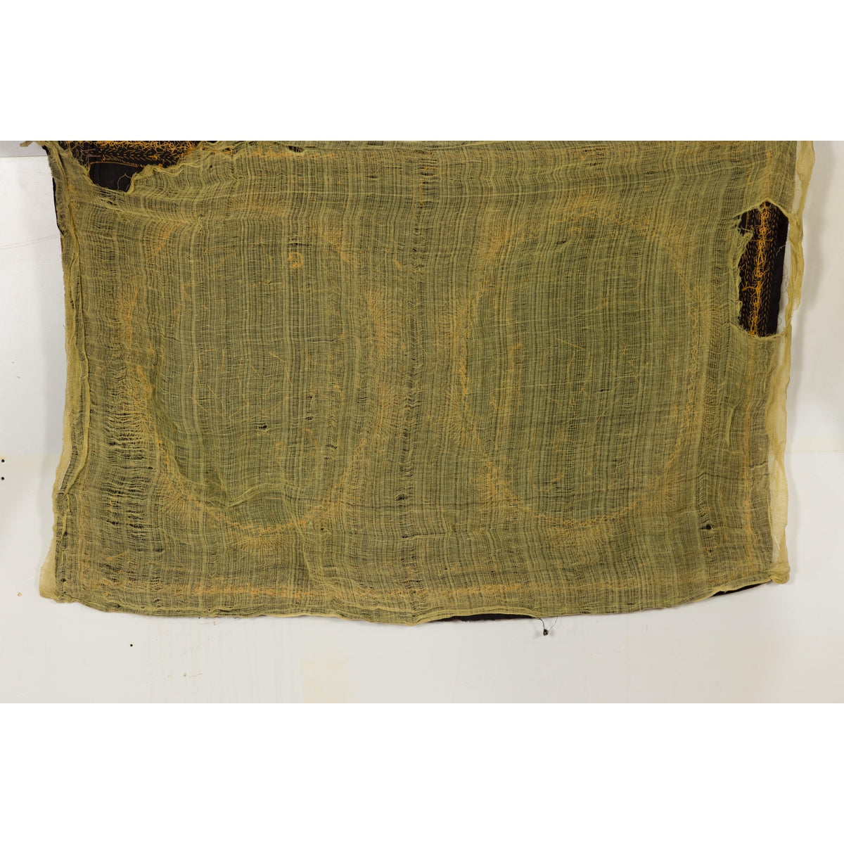 19th Century Kalaga Tapestry with Stones, Sequins and Pink Thread-20. Asian & Chinese Furniture, Art, Antiques, Vintage Home Décor for sale at FEA Home