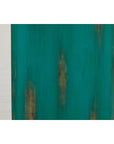 Qing Dynasty Cabinet with Custom Blue Green Lacquer and Carved Apron, SKU , image 21