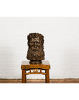 Plaster Carved Head Bust of Roman God Jupiter-10. Asian & Chinese Furniture, Art, Antiques, Vintage Home Décor for sale at FEA Home