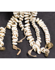 Antique Body Ornament Made of Himalayan Shells Secured to a Brass Buckle-10. Asian & Chinese Furniture, Art, Antiques, Vintage Home Décor for sale at FEA Home