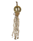 Antique Body Ornament Made of Himalayan Shells Secured to a Brass Buckle-16. Asian & Chinese Furniture, Art, Antiques, Vintage Home Décor for sale at FEA Home