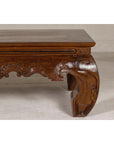 19th Century Lacquered Coffee Table with Hand-Carved Apron and Chow Legs-10. Asian & Chinese Furniture, Art, Antiques, Vintage Home Décor for sale at FEA Home