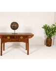 Vintage Chinese Carved Wood Console Table with Drawers-2. Asian & Chinese Furniture, Art, Antiques, Vintage Home Décor for sale at FEA Home