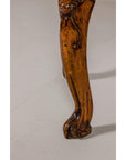 19th Century Wooden Demilune Table with Carved Mythical Creatures-10. Asian & Chinese Furniture, Art, Antiques, Vintage Home Décor for sale at FEA Home